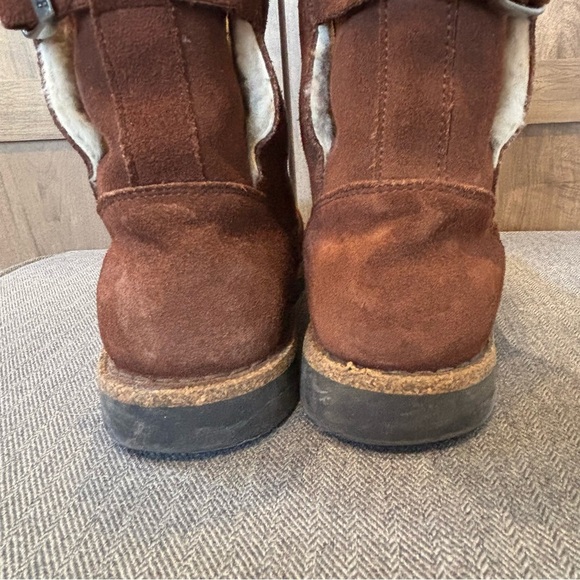 Birkenstock Brown Suede Women's Boots - Picture 7 of 13